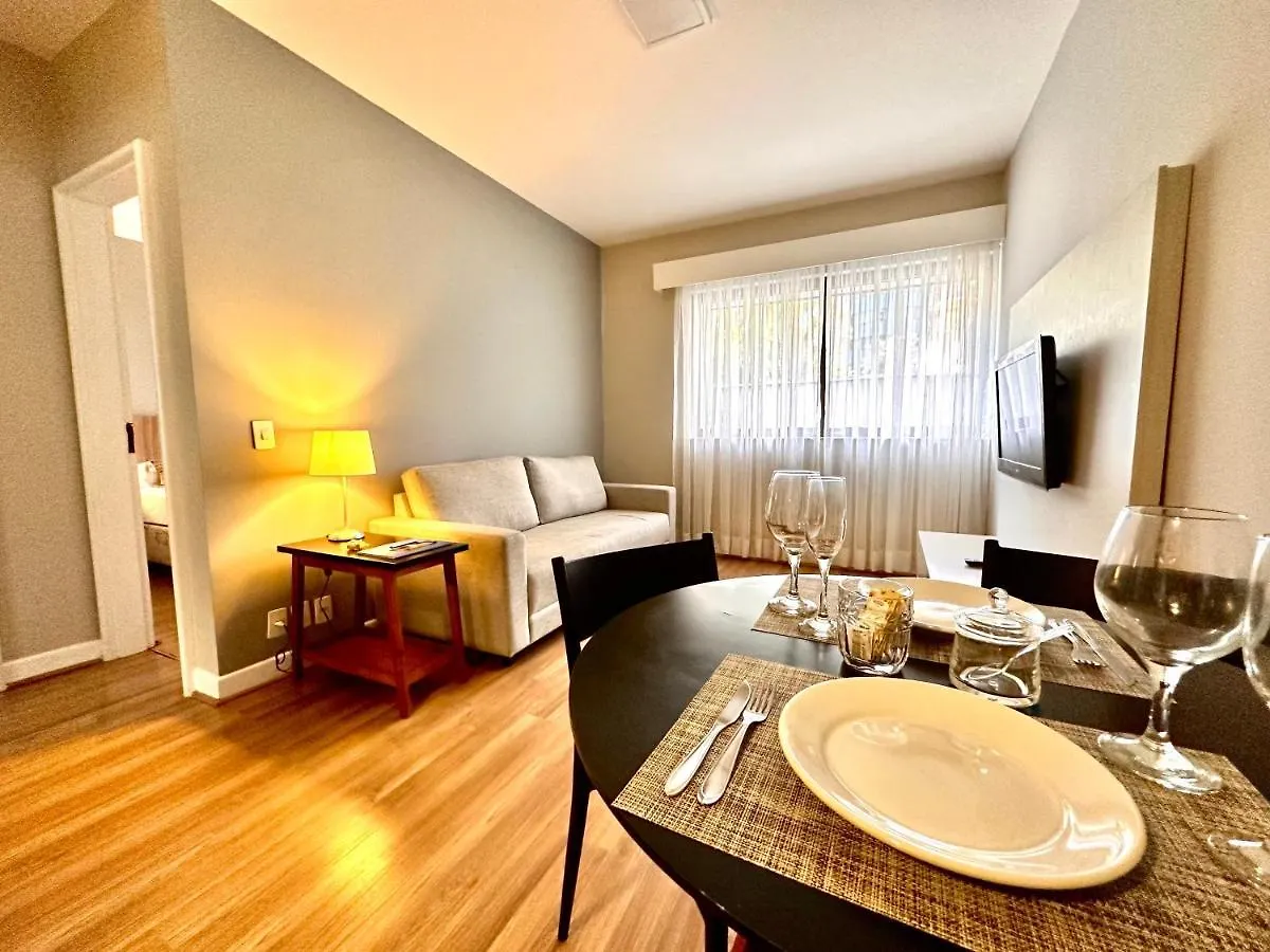108 - Rentaqui Flat Jardins Lar Residence São Paulo Appartement